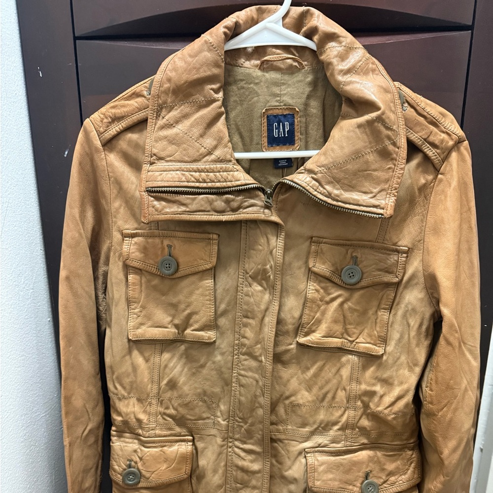 Brand new Gap leather jacket